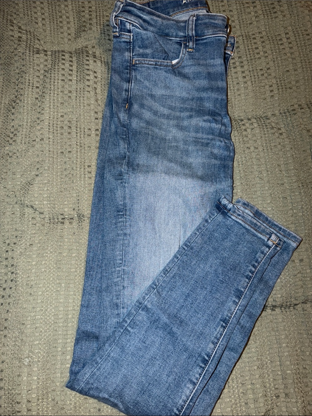 American Eagle Outfitters Women's Blue Denim Jeggings